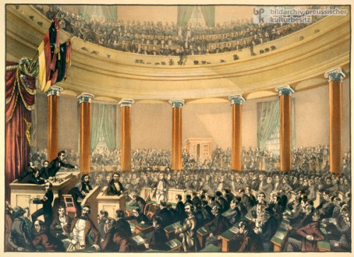 Diète de la Paulskirche de Francfort en 1848