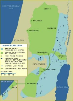 Plan Allon 1970