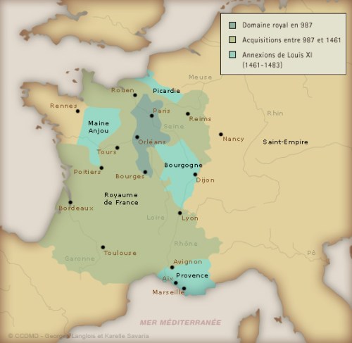 La France en 1483