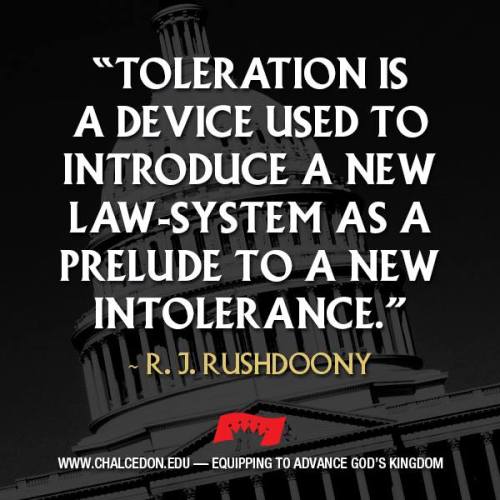 Toleration is a Device
