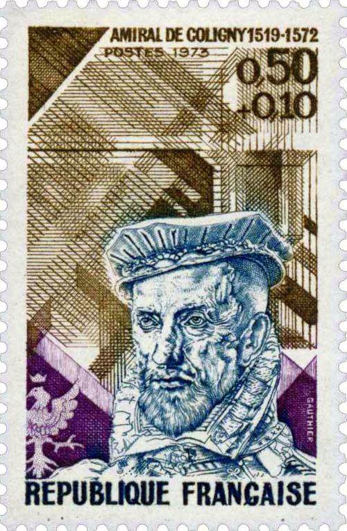 TimbreAmiralColigny1973